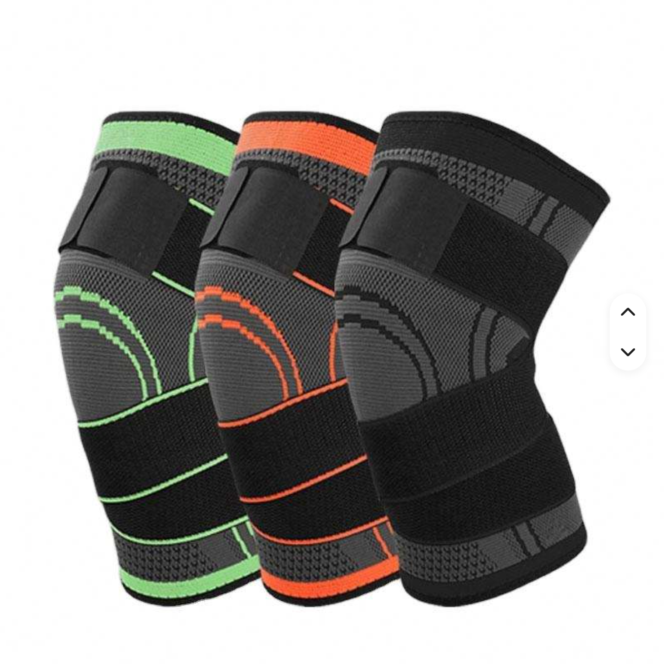 3D Knitted Elastic Nylon Compression Knee Sleeve